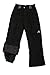 ZeroXposur Girls Snow Pants Water Resistant Ski Pants Black (Small)