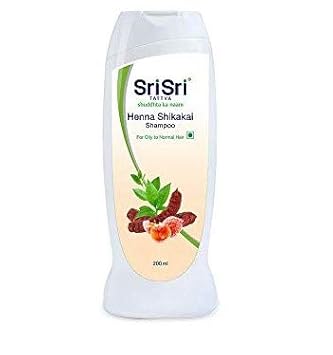 Sri Sri Tattva Henna Shikakai Shampoo 200 ml (Pack of 3)