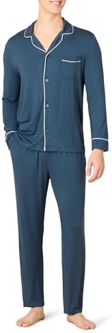 Men's Pajama Sets 2-Piece Short Sleeve Pajama Sets Big And Tall
