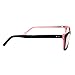 DALIX Womens Glasses Frames Black Pink Eyeglasses 51-16-135