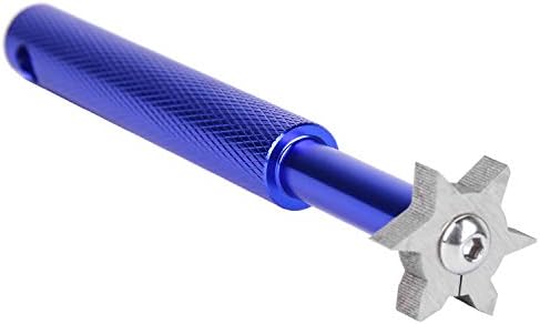 Gofotu 6 Cutters Iron Wedge Golf Club Groove Sharpener Tool for Optimal Backspin 4 Color Choose one Gofotu 6 Cutters Iron Wedge Golf Club Groove Sharpener Tool for Optimal Backspin 4 Color Choose one