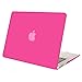MOSISO Plastic Hard Shell Case Cover Compatible MacBook Air 13 Inch (Models: A1369 and A1466), Rose Red
