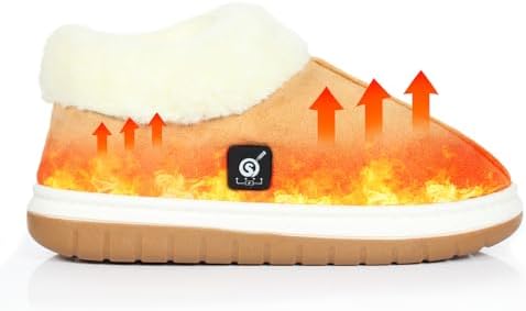 Calentador De Pies Eléctrico USB: Calcetines Térmicos Tipo Pantufla Para Mujer Y Hombre - Regalo Perfecto Para Pies Fríos En Casa, Cama U Oficina