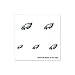 NFL Philadelphia Eagles 4-Pack Temporary Nail Tattoos