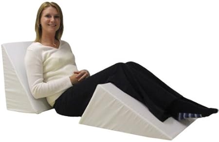 Bed Wedge Support Pillow For Back Pain Or Pregnancy Amazon Co Uk