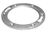 Oatey 42778 Replacement Ring, for Use with 3 Or 4 in Closet Flanges, Stainless Steel