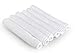 Arus Baby Organic Turkish Cotton Soft Sensitive Natural Washcloths, 6 Pack (6 White), 12