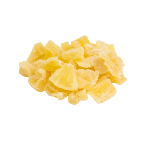 Amrita Dried Pineapple Diced 1 lb Vegan, nonGMO, Gluten Free, Peanut