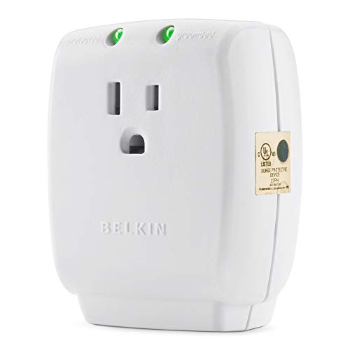 Belkin 1Outlet Home Series SurgeCube Grounded Outlet Portable Wall