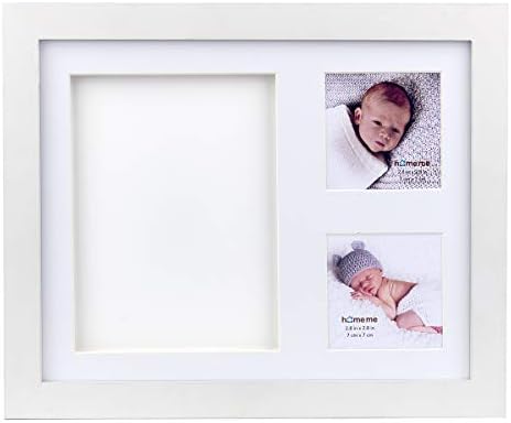 スポンサー プロダクト ベビーフォトフレーム 手形 ペット用品 赤ちゃん 足型 ベビー B085cc6g4n フォト フレーム 木製 家電 カメラ 手形足形キット 置き掛け兼用 出産祝い 内祝い ベビー記念品 成長記録 ホワイト B085cc6g4n 新作製品 世界最高品質人気 正規品