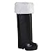 amscan Christmas Santa Boot Covers, 1 pair | Party Costume, Black