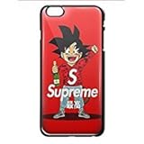 supreme feat goku NDR for iPhone 6/6s Black Case