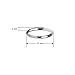 SILVERLINE JEWELRY 3pcs 2mm Stainless Steel Women's Plain Wedding Band Stacking Comfort Fit Rings Silver/Gold/Rose/Black/Blue/Tricolor Tone Half Sizes 5-12