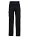 HARD LAND Men's Work Pants Straight Fit Cargo Pants with Knee Pads Pockets for Outdoors Work Black Size 36Wx32L