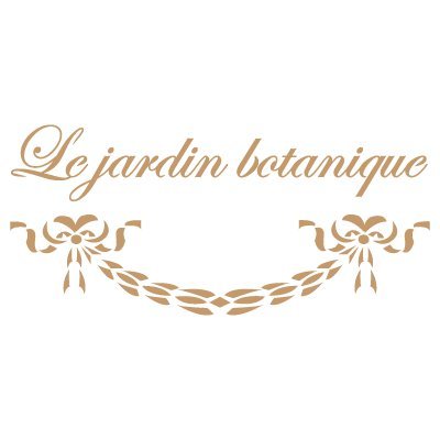 Stencil Deco Vintage Composition 124 Le garden Botanique. Stencil size: 20x30 cm (7,9x11,8 in). Design size: 11x24,2 cm (4,3x9,5 in)