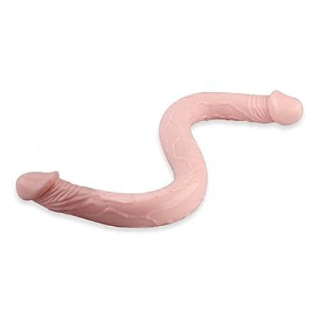 Biegsamer Riesen-Doppeldildo (44 cm) - Sextoys für Frauen > Dildos & Naturdildos