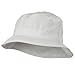 Big Size Microfiber Golfer Hat - White (For Big Head)