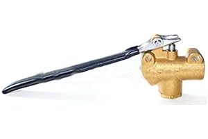 ARTIST UNKNOWN Carpet Cleaning Wand Angle Brass Replacement Valve 1/4" Truckmount Extractor