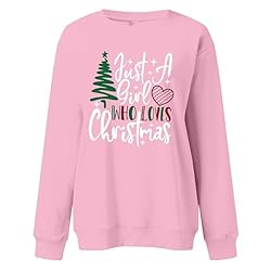 Deal Oversized Womens Christmas Sweatshirt 3D Ugly