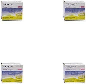 (4 PACK) - Natracare Natural Ultra Pads Super With Wings | 12s | 4 PACK - SUPER SAVER - SAVE MONEY