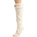 Hunter Unisex-Adult Fleece Welly Socks S23667 Medium (UK 3-5, EU 35-38) Cream