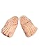 Forum Novelties Adult Standard Funny Plastic Feet As Shown One Size