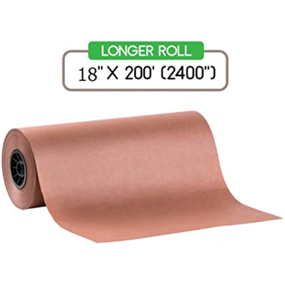 Kraft Butcher Paper Pink Roll 18&rdquo X 200&rsquo (2400&rdquo) All