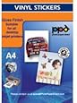 A4 Inkjet Gloss Vinyl Self Adhesive Sticker Paper x20 sheets