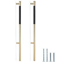 Zernmiarder Knurled Cabinet Pulls 2 Pack, 16 Inch