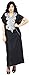 Moroccan Caftan Handmade Cotton Hand Embroidery Fits Small To Large Soft Black