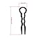 yueton Pack of 12 Office Lady Style Magic Simple Fast Spiral Hair Braid Twist Styling Tool Clip Pin