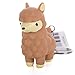 PooPoo Llama (Glitter Pooping Llama) Keychains White & Brown Complete Gift Set Party Bundle - 4 Pack (2 of Each Color)