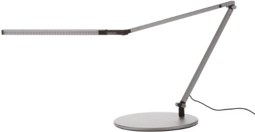 Koncept AR3200-C-SIL-DSK Z-Bar Slim LED Desk Lamp, Cool Light, Silver