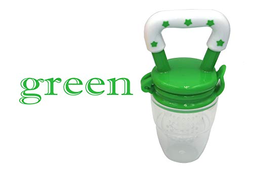 FGen 4pcs Baby Fruit and Vegetable Music Package Rubber Pacifier Medium Baby Fruit Food Supplement - Thumbnail 4