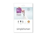 simplehuman CW0168 Custom-Fit Can Liner H 20-pc.