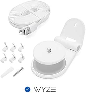 Amazon.com : Wyze Cam Pan Mounting Kit, 15 Foot Micro USB