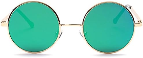 LuxuryEye Fashion Party Round Girl Big Shinny Attracitve Frame Women Sunglasses(C2)