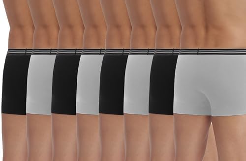 Herren Boxershorts 8er Pack | Ecodim Cotton Stretch Komfortabel | Täglicher Halt | Klassischer Gürtel