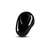 Maxonor True Wireless Earbuds - Bluetooth Earphone - Stealth V4.1 Bluetooth Headphones with Built-in Mic and USB Cable (Black)