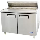 Atosa Commercial Sandwich/Salad Refrigerated Prep Table