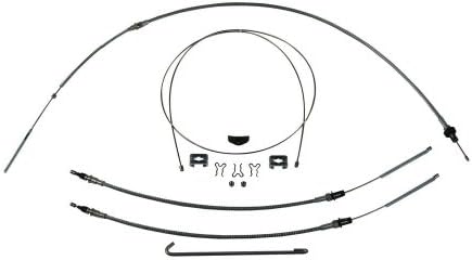 Right Stuff Detailing RSBCF02S Stainless Steel Brake Cable Set with Hardware for Chevrolet Camaro
