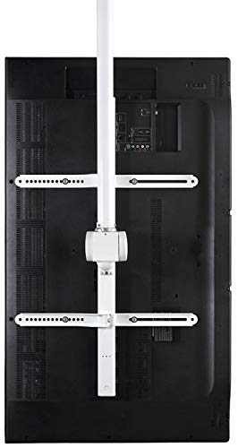 Atdec TH-3070-CTSW Ceiling Mount with Short Drop Length for Displays up to 143-Pound, White - Thumbnail 4