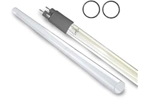 LSE Lighting® S36-QL UV Lamp & Quartz Sleeve Combo Kit | Compatible with Sterilight S12Q-PA, S24Q, S40Q, SSM-39, SUV 24-100P 