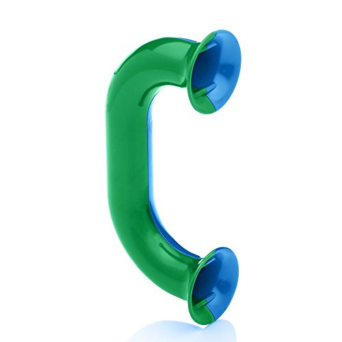 Green/Blue Toobaloo Auditory Feedback Phone - Accelerate reading fluency, comprehension and pronunciation with a reading phone.