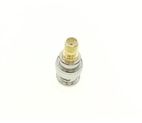 BNC Male to SMA Female Plug Jack RF Coaxial Adapter Connector Converter (10Pcs)