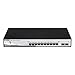 D-Link DGS-1210-10P Web Smart Switch - 10 Ports - Manageable - 8 x 10/100/1000 PoE Ports + 2 x Gigabit SFP Ports