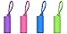 Roller Bottle Case for Essential Oil Roller Ball Holder Silicone Sleeve For Car, Purse, Gym Bag, Backpack, Keychain, Keyring, On the Go, Oils Storage Travel Carrying Cases (4-pc 10ml Roller, 4-Color)