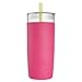 Capri Tumbler and Straw by bubba - Includes Silicone Sleeve for No-Slip Grip - 32oz - Bring with You Anywhere - BPA Free- Odor and Stain Resistant - Built to Last – Pink