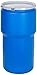 Eagle 1610MB Blue High Density Polyethylene Lab Pack Drum with Metal Lever-lock Lid, 14 gallon Capacity, 26.5" Height, 15" Diameter primary