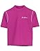 SunBusters Girls UPF 50+ Sun Protective Solid Short Sleeve Rash Guard